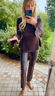 PANTALONE ECOPELLE TROMBETTA